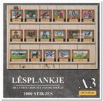 Lêsplankje, de lytste lispuzzel fan de wrâld - 1000 Stukje, Hobby en Vrije tijd, Denksport en Puzzels, Verzenden, 500 t/m 1500 stukjes
