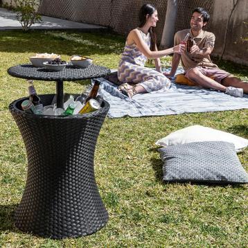 3-In-1 Koelkasttafel voor in de tuin beschikbaar voor biedingen