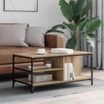 vidaXL Salontafel Artisan Eiken 100 x 50 x 45 cm Bewerkt, Huis en Inrichting, Tafels | Salontafels, Verzenden, Nieuw, 50 tot 100 cm