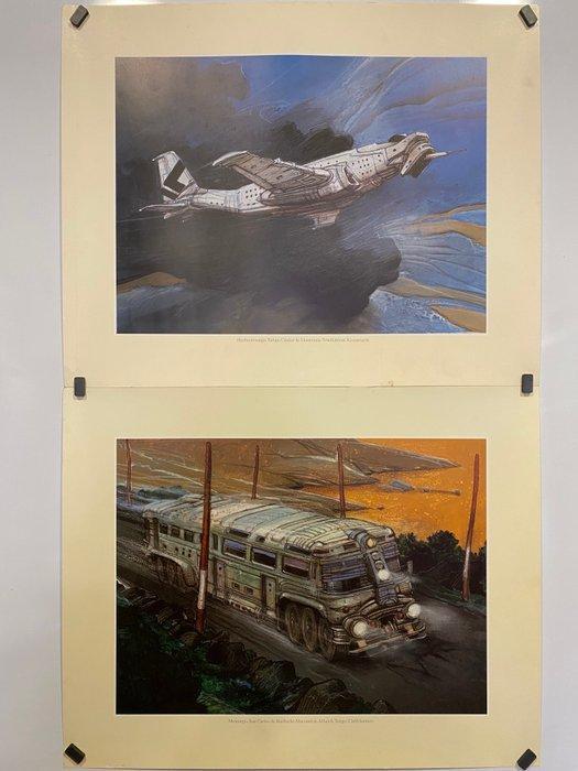 Bilal - 2 Offset Print - Moyens de Transport - Transit -, Boeken, Stripboeken