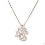 Hanger - 14 karaat Roségoud - 2.14ct. tw. Diamant