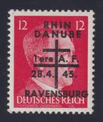 Duitsland - lokale postgebieden 1945 - Ravensburgse, Postzegels en Munten, Postzegels | Europa | Frankrijk, Gestempeld