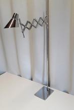 Schaararm lamp - Vloerlamp om te lezen - Verchroomd metaal