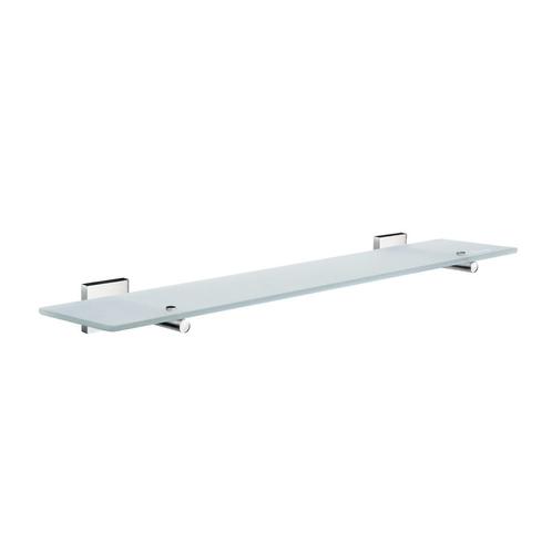 Planchet Smedbo House 60 cm Matglas met Chroom, Doe-het-zelf en Verbouw, Sanitair, Bad, Nieuw, Chroom, Ophalen of Verzenden