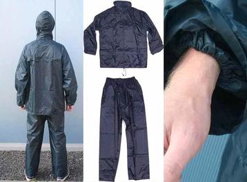 Lastpak Basic Regenpak met Capuchon - Blauw - Maat 3XL beschikbaar voor biedingen