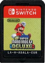 New Super Mario Bros. U Deluxe (losse cassette) (Nintendo..., Spelcomputers en Games, Games | Nintendo Switch, Verzenden, Gebruikt