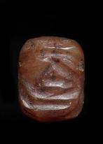 Oude Egypte, late periode Kornalijn Scarab (Zonder