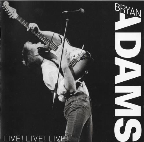 Cd - Bryan Adams - Live! Live! Live!, Cd's en Dvd's, Cd's | Overige Cd's, Zo goed als nieuw, Verzenden