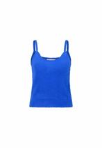 -50% Fabienne Chapot  Fabienne Chapot Fc kate top bb  maat M, Kleding | Dames, Tops, Verzenden, Nieuw, Blauw