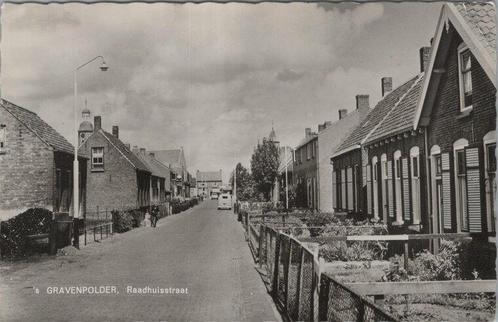 S GRAVENPOLDER - Raadhuisstraat, Verzamelen, Ansichtkaarten | Nederland, Verzenden