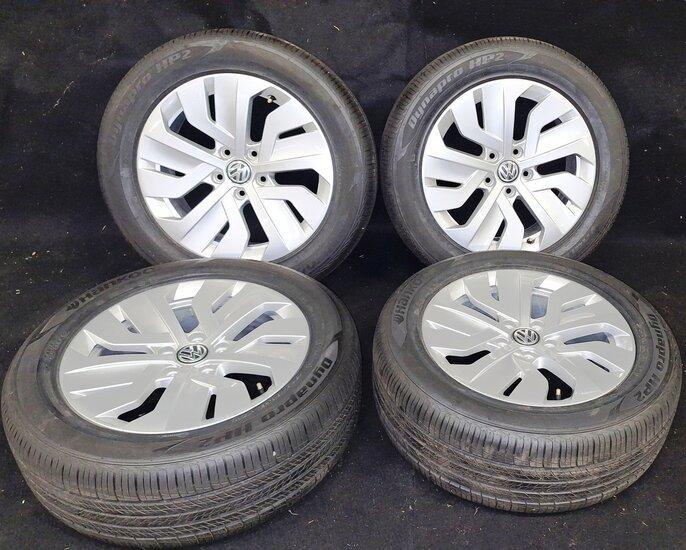 Org. velgenset velg set Ateca Karoq Tiguan 17 inch Hankook, Auto-onderdelen, Banden en Velgen, Gebruikt, Verzenden