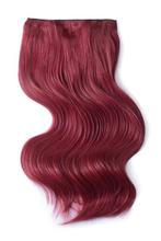 Remy Human Hair extensions Double Weft  20 - rood 530#, Nieuw