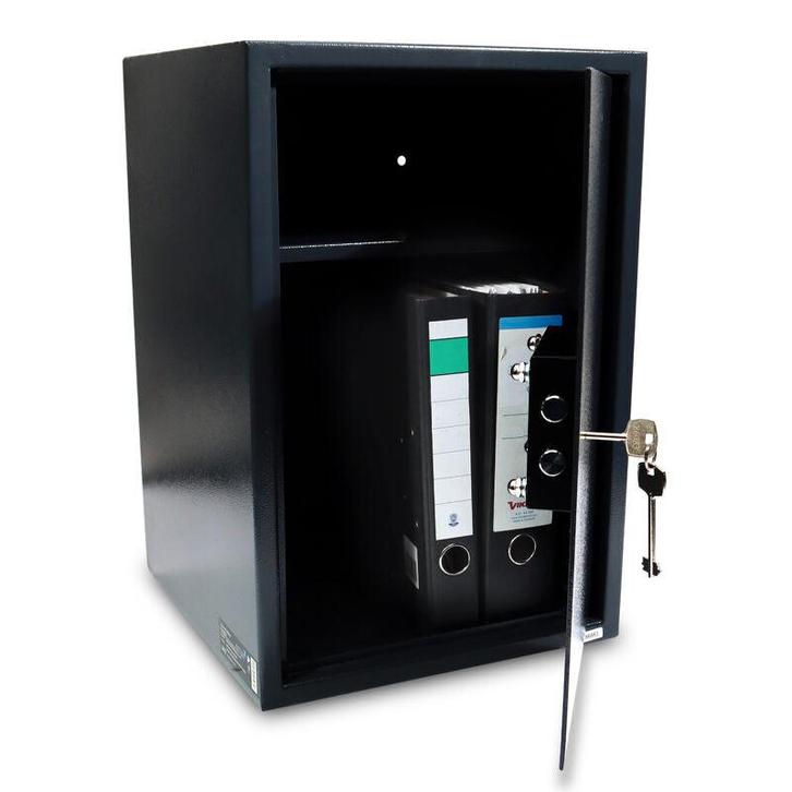 Kluis voor kantoor en thuis - 35x36x52cm - Zwart, Huis en Inrichting, Kasten | Lockerkasten, Nieuw, Verzenden