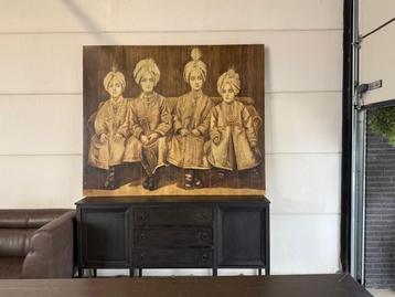 Schilderij Maharajas , Wandpaneel beschikbaar voor biedingen