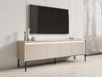 Meubella TV-Meubel Timoteo beige 170 cm, Huis en Inrichting, Kasten | Televisiemeubels, Overige materialen, Verzenden, 150 tot 200 cm