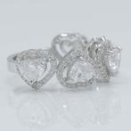 Statement ring - 14 karaat Witgoud - 2.65ct. tw. Diamant