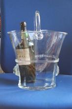 Champagne koeler - Mand model wijnkoeler - Glas -, Antiek en Kunst