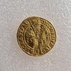 Nederland, Utrecht Gouden Enkele Dukaat 1598, Postzegels en Munten