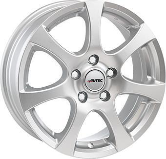 14 inch velgen voor KIA Picanto   |   Autec Zenit Zilver, Auto-onderdelen, Banden en Velgen, 175 mm, Nieuw, 14 inch, Ophalen of Verzenden