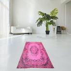 Roze vintage - Vloerkleed - 203 cm - 115 cm - Certificaat, Nieuw