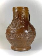 Steengoed Bartmann kruik - 17 cm - Bellarmine, bearded man