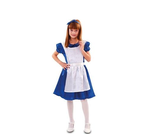 Alice in Wonderland jurk kind, Hobby en Vrije tijd, Feestartikelen, Feestartikel, Nieuw, Verzenden