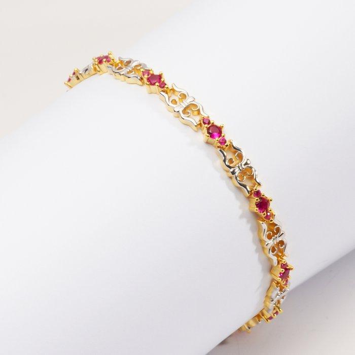 Zonder minimumprijs - Armband - 8 karaat Zilver, Geel goud, Sieraden, Tassen en Uiterlijk, Armbanden