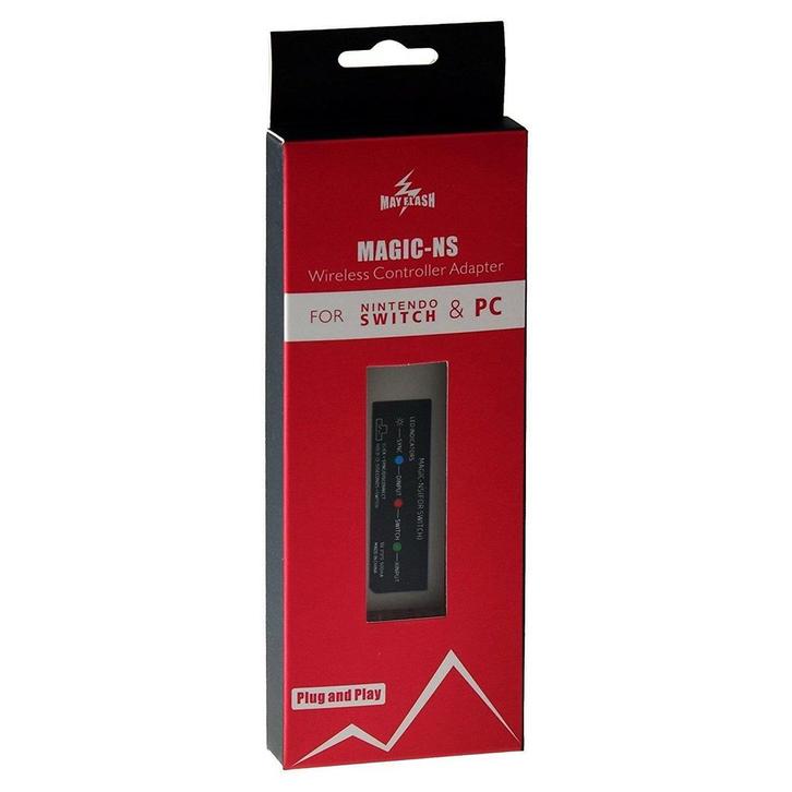 MayFlash Magic-NS Wireless Controller Adapter Switch, Spelcomputers en Games, Spelcomputers | Overige, Zo goed als nieuw, Ophalen of Verzenden