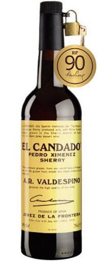 Valdespino El Candado Pedro Ximenez Sherry 37,5 cl, Verzamelen, Wijnen, Verzenden