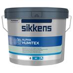 Sikkens Alpha Humitex matte binnenmuurverf voor vochtige rui, Doe-het-zelf en Verbouw, Verf, Beits en Lak, Ophalen of Verzenden