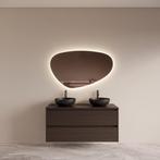 Badmeubelset BWS Riga Met Topplaat 120 cm Bruin Eiken, Doe-het-zelf en Verbouw, Sanitair, Ophalen of Verzenden, Nieuw, Bad