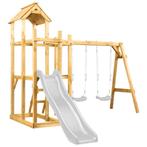 vidaXL Speeltoren 285x120x226,5 cm geïmpregneerd grenenhout, Verzenden, Nieuw