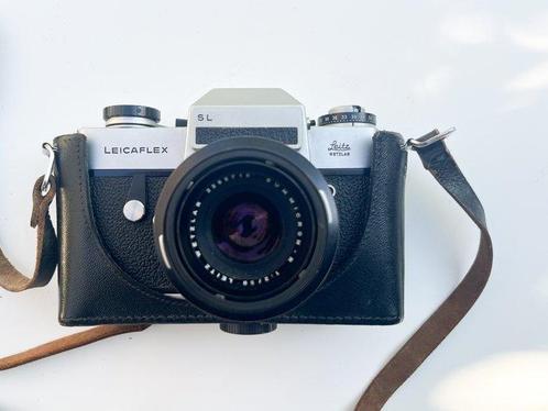 Leica Leicaflex SL + Summicron 50mm F2.0 Analoge camera, Verzamelen, Fotografica en Filmapparatuur