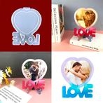 Siliconenmal Fotolijstje Hart Love   voor Epoxy Resin, Ophalen of Verzenden, Nieuw
