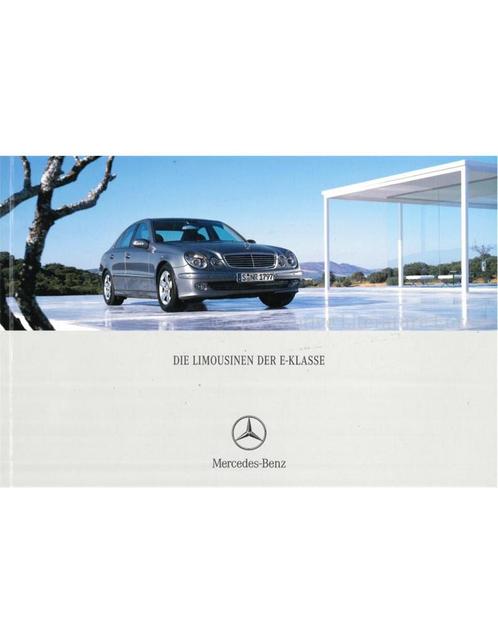 2005 MERCEDES BENZ E KLASSE SEDAN BROCHURE DUITS, Boeken, Auto's | Folders en Tijdschriften