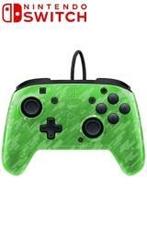 PDP Nintendo Switch Pro Controller Face off deluxe+ Green, Spelcomputers en Games, Spelcomputers | Nintendo Switch, Ophalen of Verzenden