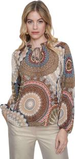-10% Geisha  Geisha Blouse sand  maat L, Kleding | Dames, Verzenden, Nieuw, Beige