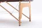 Stijlvolle Witte Massagetafel - Inklapbaar - 3 Secties -..., Sport en Fitness, Massageproducten, Ophalen of Verzenden, Nieuw, Massagetafel