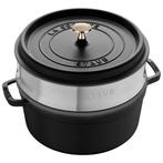 GGM Gastro | STAUB | LA COCOTTE - Kookpot met stoominzet - Ø, Huis en Inrichting, Keuken | Potten en Pannen, Verzenden, Nieuw