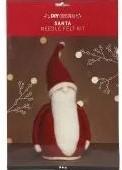 DIYkit Pakket Hobbyset Kerstman Santa 20 cm zelf maken, Hobby en Vrije tijd, Knutselen, Ophalen of Verzenden, Nieuw