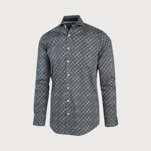 -40% Blue Industry  Blue Industry Army grafische print overh, Kleding | Heren, Overhemden, Blauw, Nieuw, Verzenden