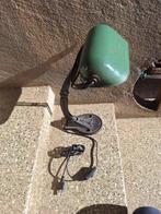 Bureaulamp - Gietijzer - Antieke bankiers bureaulamp, Antiek en Kunst