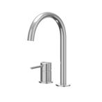Wastafelkraan IVY Concord Coldstart 2-gats Geborsteld RVS316, Ophalen of Verzenden, Nieuw, Kraan