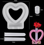 Siliconenmal hart met reageerbuisjes epoxy resin 16 cm per, Hobby en Vrije tijd, Ophalen of Verzenden, Nieuw