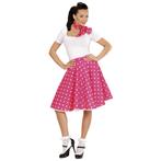 Rock N Roll 50S Verkleedset Roze 2 delig, Verzenden, Nieuw