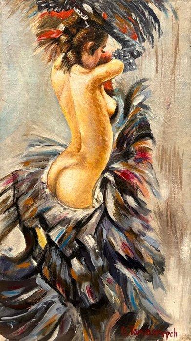 Aleksander Tomasievych (XX-XXI) - Embers in the Spiral Veil, Antiek en Kunst, Kunst | Schilderijen | Klassiek