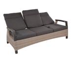 Lounge Tuinbank Prato Mountain Aluminium/Wicker Lesli Living, Verzenden, Nieuw