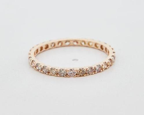Zonder Minimumprijs - Ring 14 kt. - 0.80ct. tw. Diamant, Sieraden, Tassen en Uiterlijk, Ringen