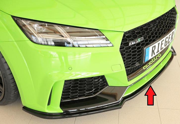 Spoilerzwaard | Audi TT-RS (8J/8J1-FV/8S) 2016-2018 | abs gl, Auto-onderdelen, Carrosserie en Plaatwerk, Nieuw, Audi, Verzenden