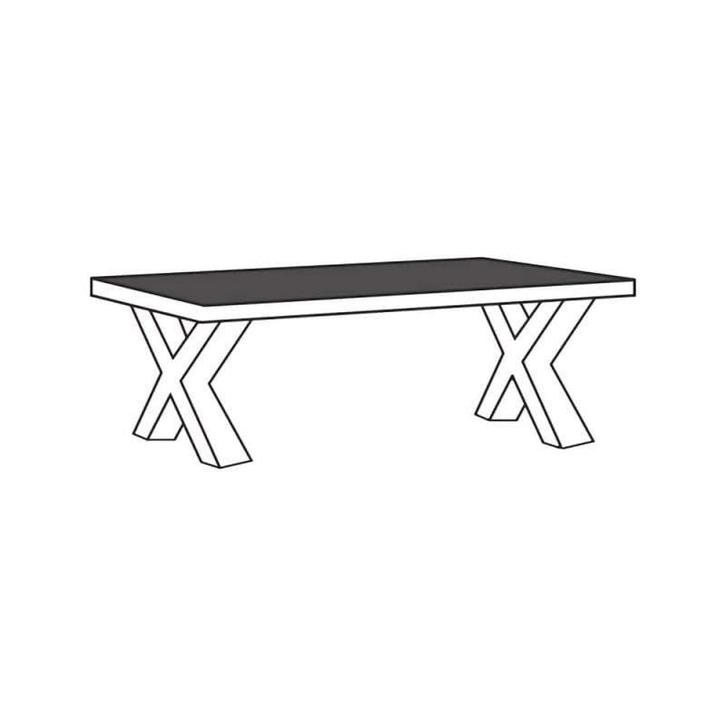 Salontafel T13-X Toornwerd - salontafel, Huis en Inrichting, Tafels | Salontafels, Nieuw, Overige materialen